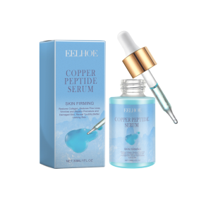 EELHOE Copper Peptide Serum, Fade Out Fine Lines Moisturize Skin Firming Bright Spots And Delicate Pores (Option: 30ML)