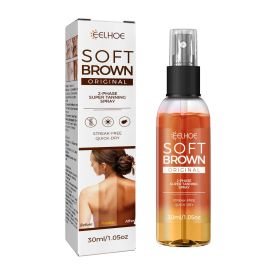 EELHOE TANNING AID SPRAY TANNING AID Natural Bronze Wheat Color Tanning Aid Spray (Option: 30ML)